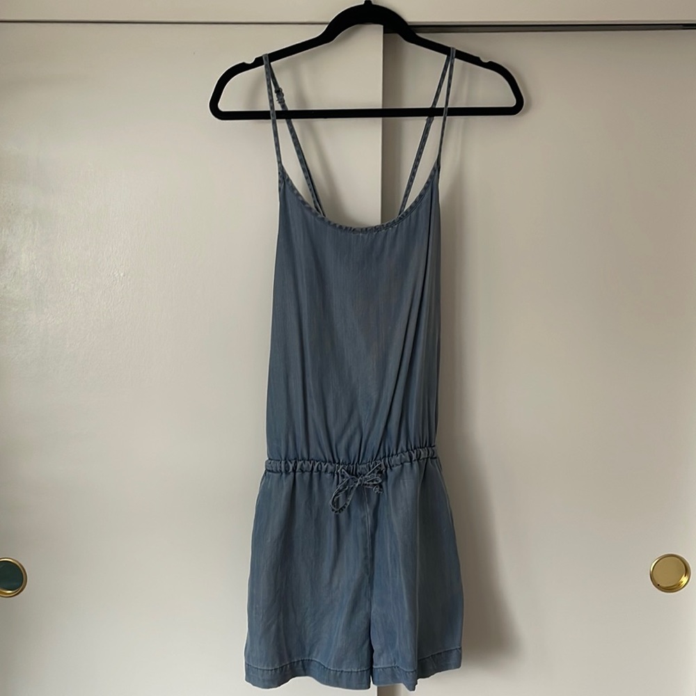 Gap chambray romper